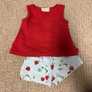 TBBC Strawberry Play Outfit